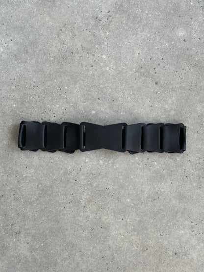 Vintage 2000s Leather Chunky Belt - W34-36