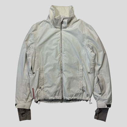 Prada Sport 2010 SAMPLE Ultra Technical Goretex Ventilated Stash Pocket Jacket - M/L | Default Title, Red