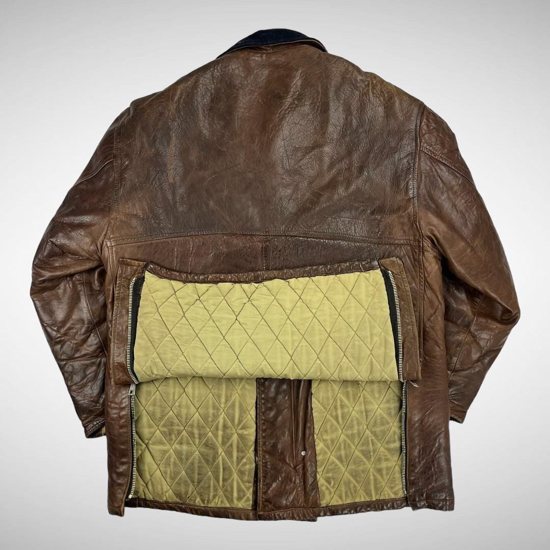 Boneville Quilted Leather Jacket (1980s) - Known Source