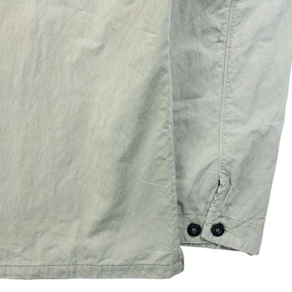 Vintage 2000s Stone Island Button Up Jacket Size M | Medium, Grey