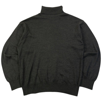 Vintage 90s YSL Yves Saint Laurent Turtleneck Jumper Size XS | XS, Grey