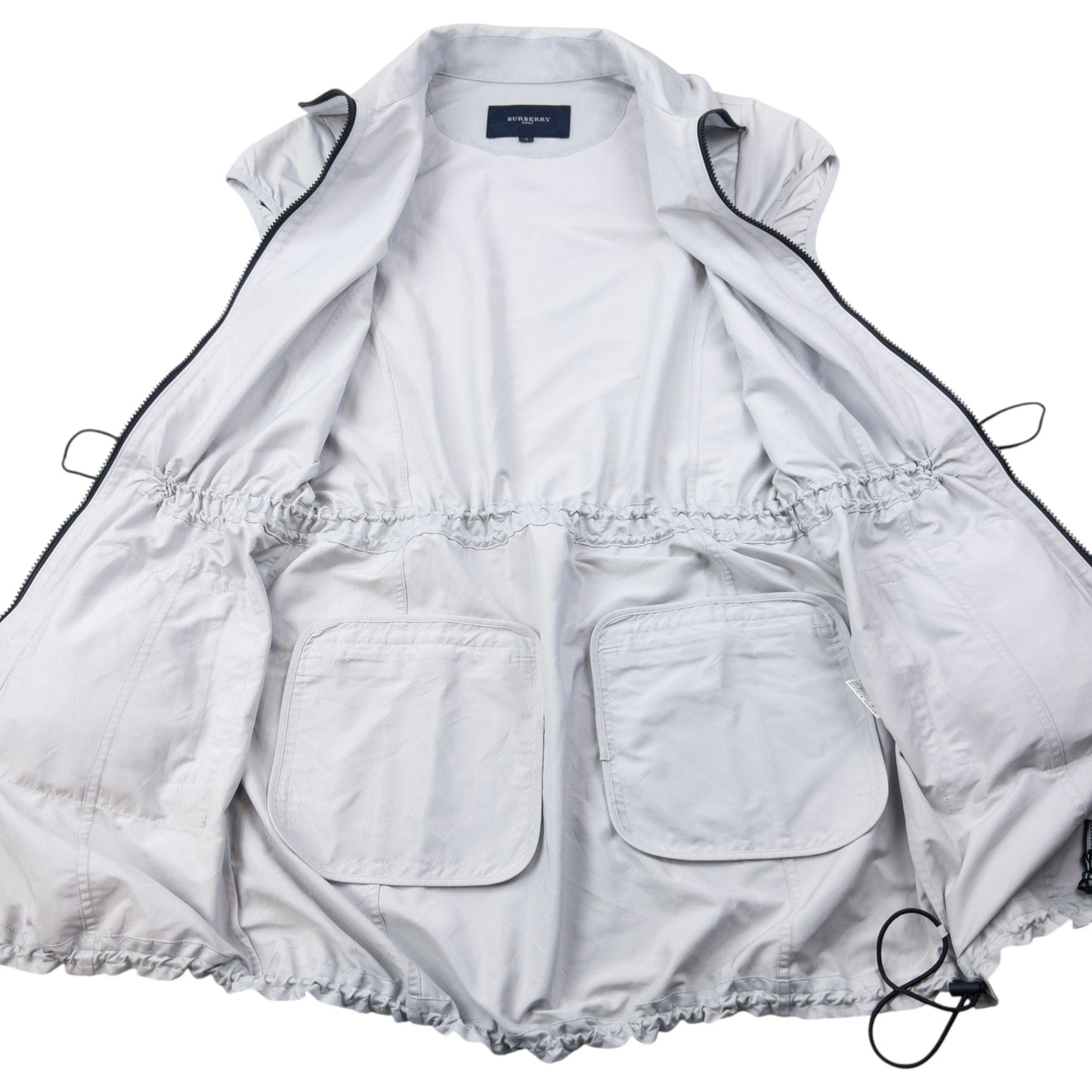 Vintage 2000s Burberry Golf Full Zip Dress Womens Size M