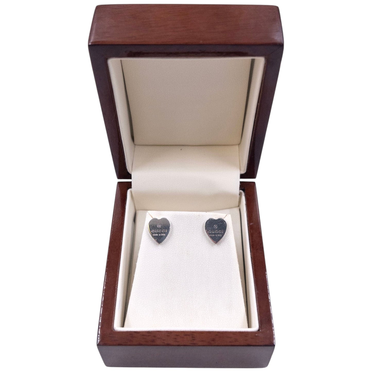 Vintage Gucci Heart Ear Rings