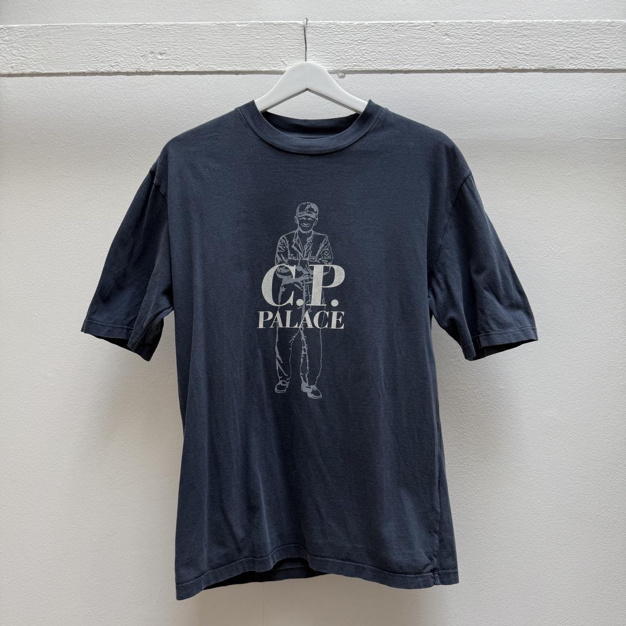 CP Company x Palace Logo T-shirt (S) | Small, Blue