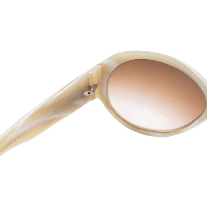 Vintage 2000s Gucci Oversized Diamanté Sunglasses | O/S, Beige