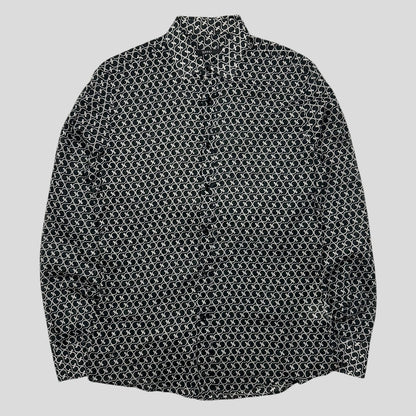 Gucci 2007 GG Horsebit Monogram Logo Shirt - S/M