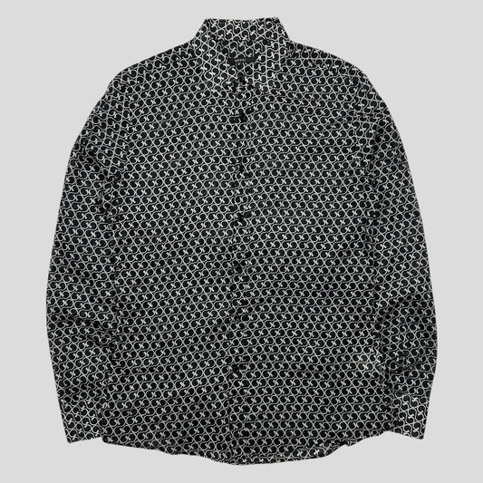 Gucci 2007 GG Horsebit Monogram Logo Shirt - S/M
