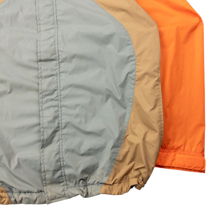 Vintage 2009 Comme Des Garçons SHIRT Curve Panel Jacket Size L | Large, Orange, Grey, Beige