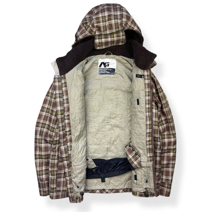 2000's Analog Plaid Trapper Hood Jacket (L) | Default Title, Multicoloured