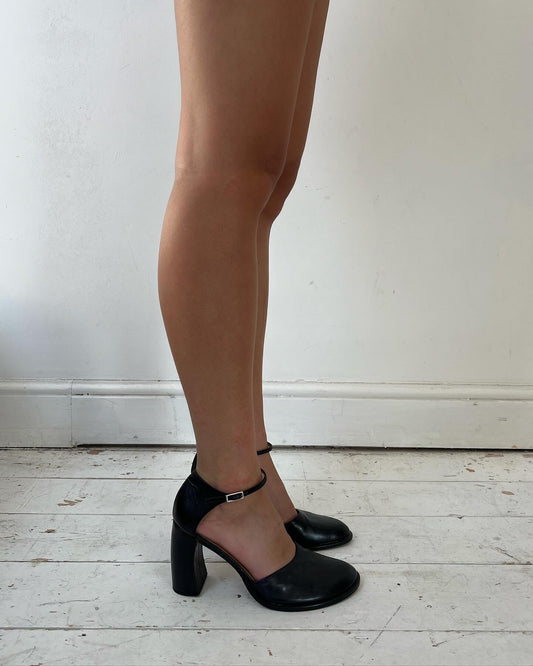 ANN DEMEULEMEESTER MARY JANE HEELS (EU 39) | DEFAULT TITLE, Black