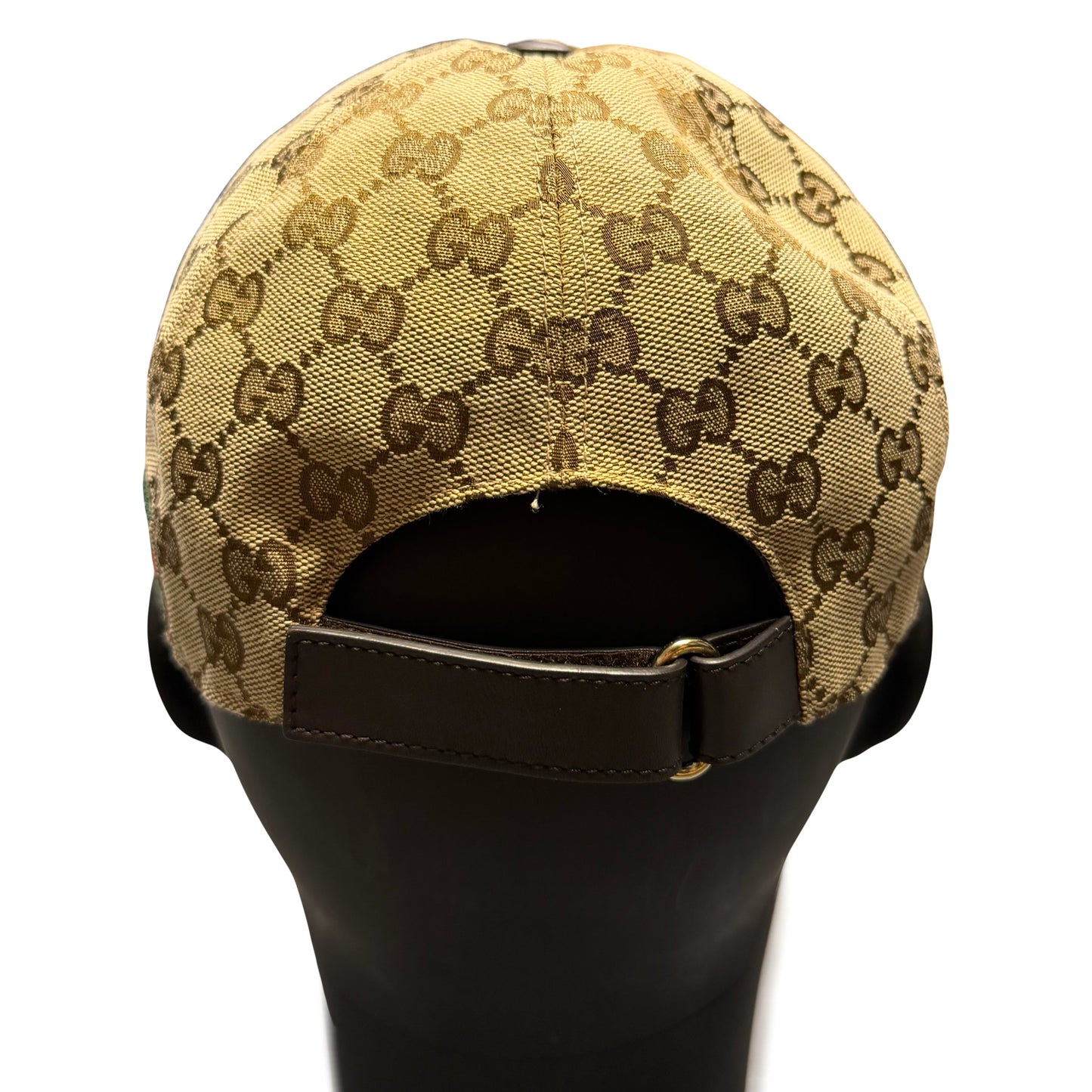 Gucci Monogram Cap In Tan (L)