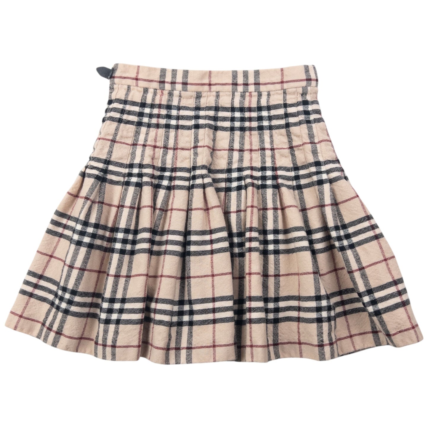 Vintage 2000s Burberry Nova Check Buckle Wool Mini Skirt Womens Size W22