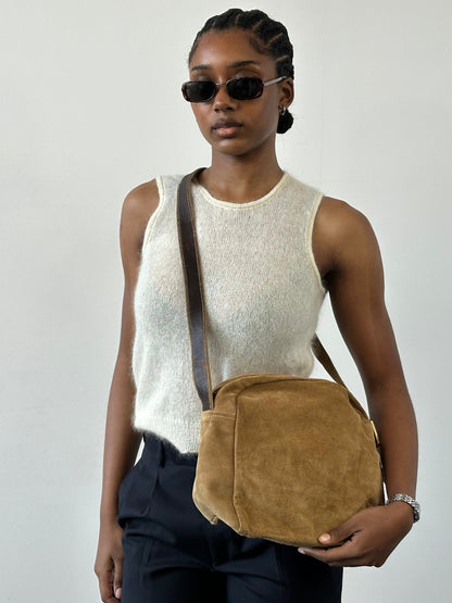 Italian Vintage 1990s Mohair Knit Top - S