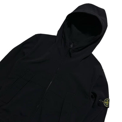 Stone Island Black Soft Shell Jacket