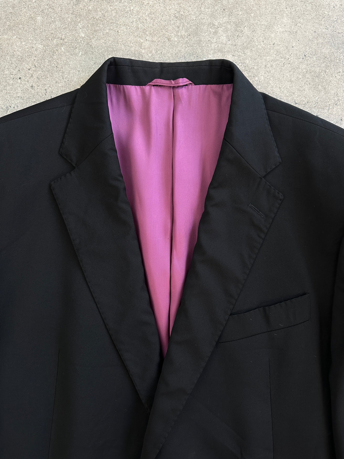 Rene Lezard x Loro Piana Pure Wool Single Breasted Blazer - 44L/XXL