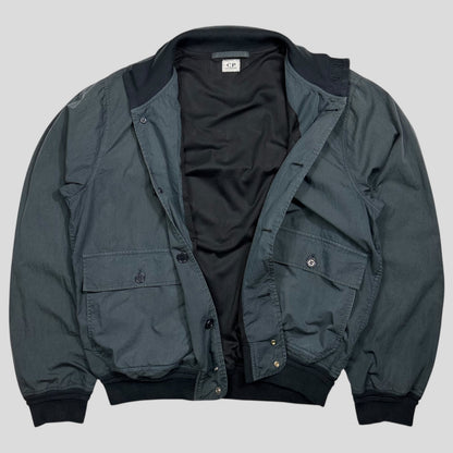 CP Company 2006 Iridescent Co-Nylon Bomber Jacket - IT54 (L/XL) | XL, Grey