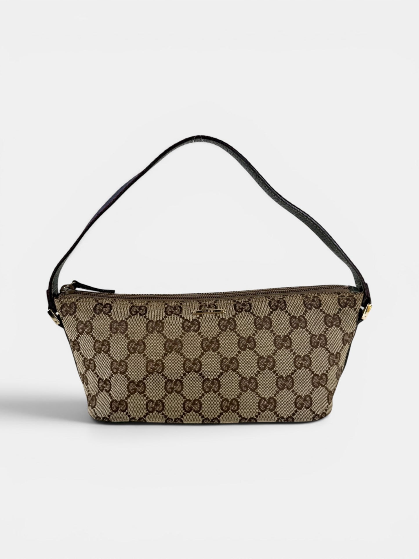 2000s Gucci GG Monogram Pochette Boat Bag | O/S, Multicoloured
