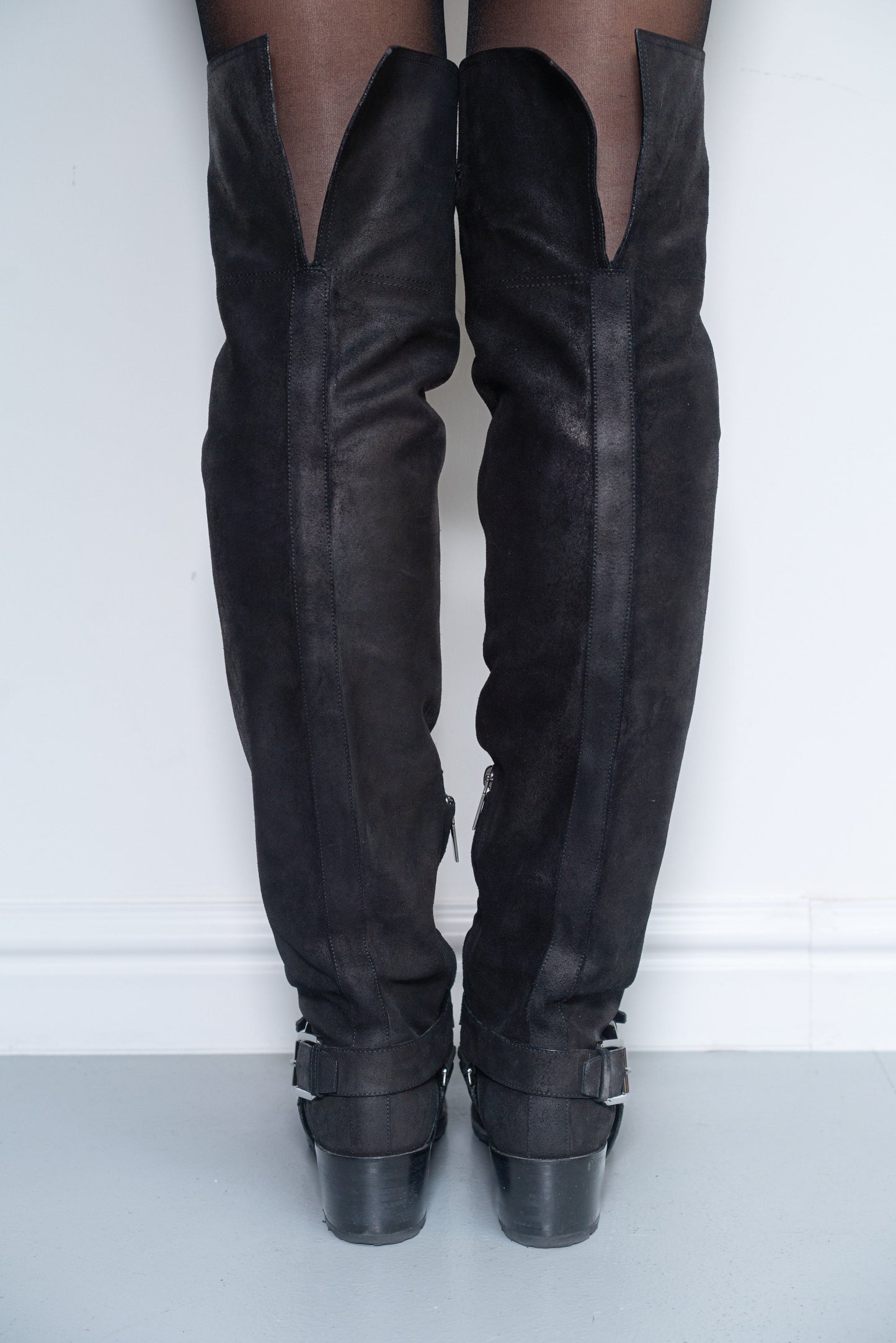 DIOR RIDING BOOTS (EU 37) | DEFAULT TITLE, Black