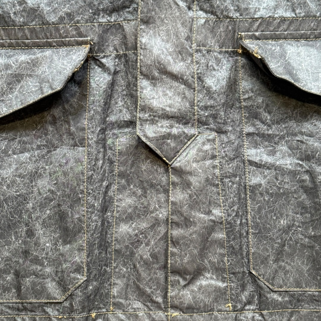 Stone Island SS/02 Laminated Webbing Jacket M | O/S, Grey