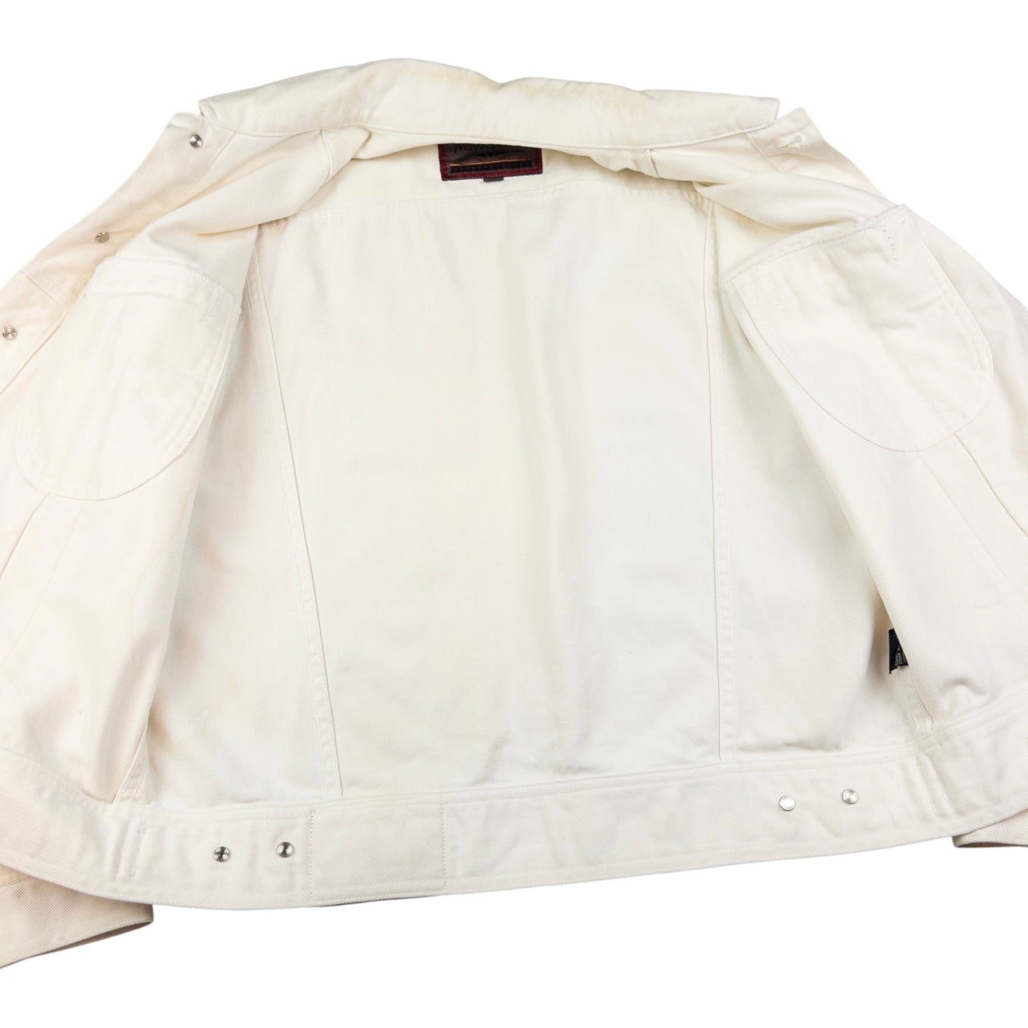 Vintage YSL Yves Saint Laurent Button Up Denim Jacket Size S