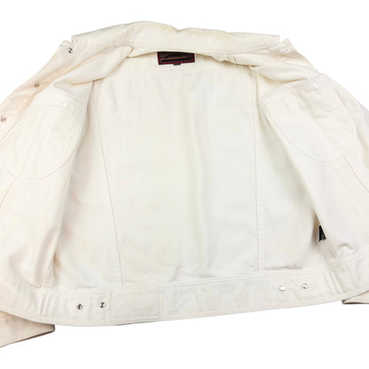 Vintage YSL Yves Saint Laurent Button Up Denim Jacket Size S