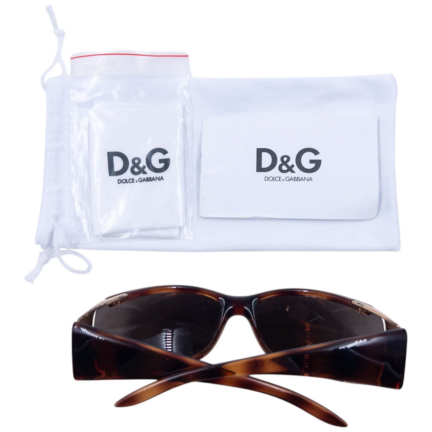 Vintage 2000s Dolce & Gabbana Tortoise Shell Sunglasses | O/S, Brown