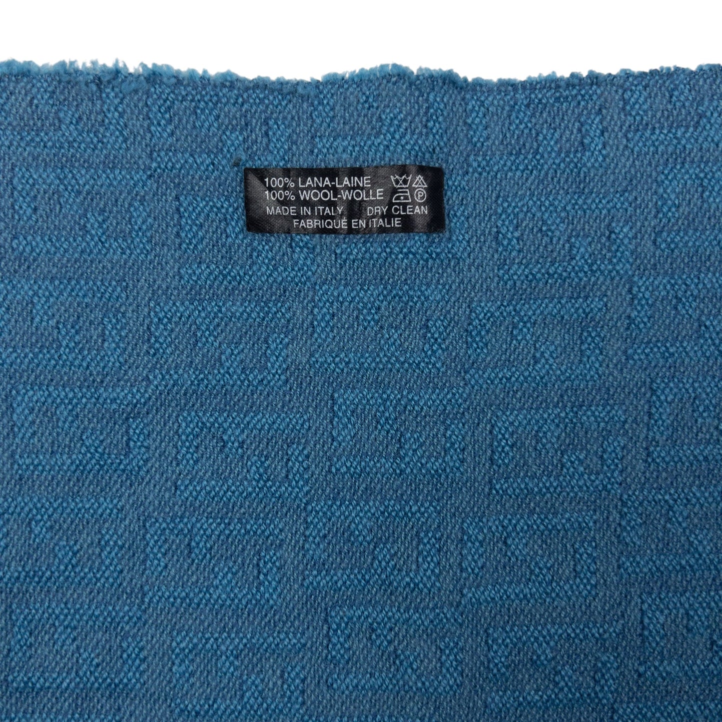 Vintage Fendi Monogram Wool Scarf