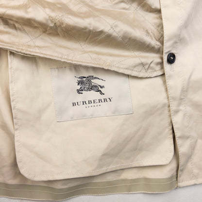 Vintage Burberry Button Up Trench Jacket Size M | Medium, Cream