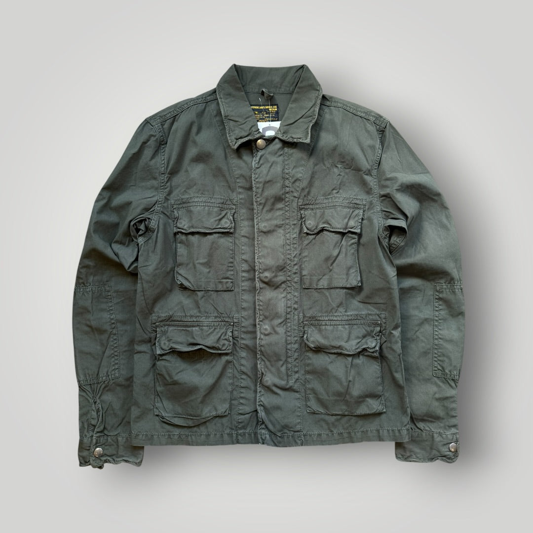 Beams Japan Multipocket Overshirt S/M | O/S, Olive