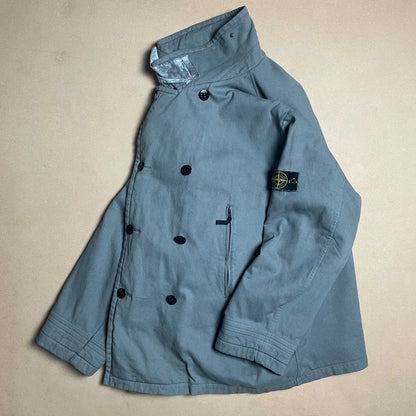 A/W 1997 Summit Grey Treated Wool Pea Coat