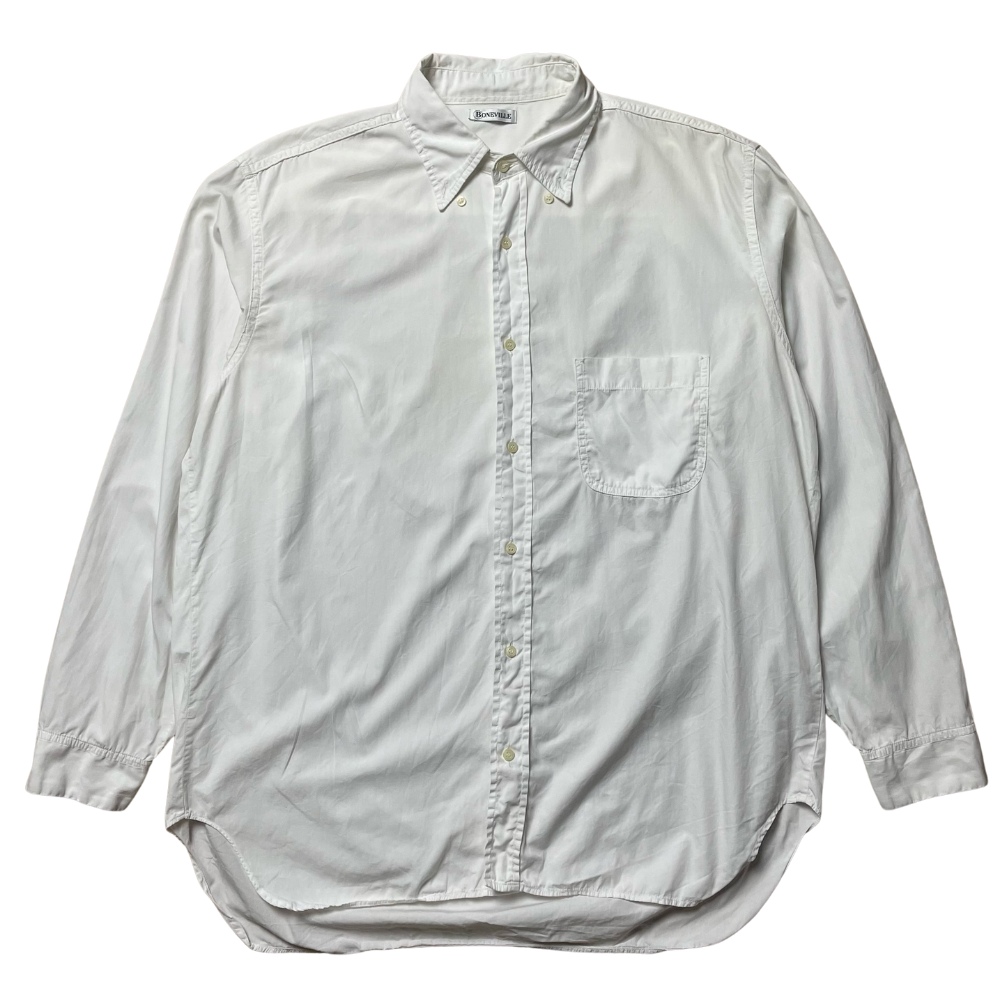 S/S 1990 Boneville White Oxford Shirt