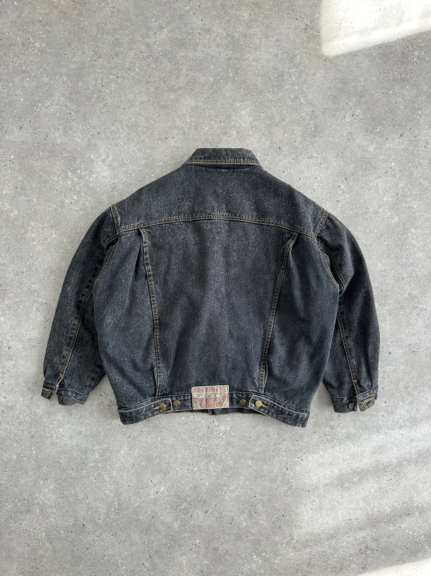 Vintage 1990s Boxy Denim Jacket - M