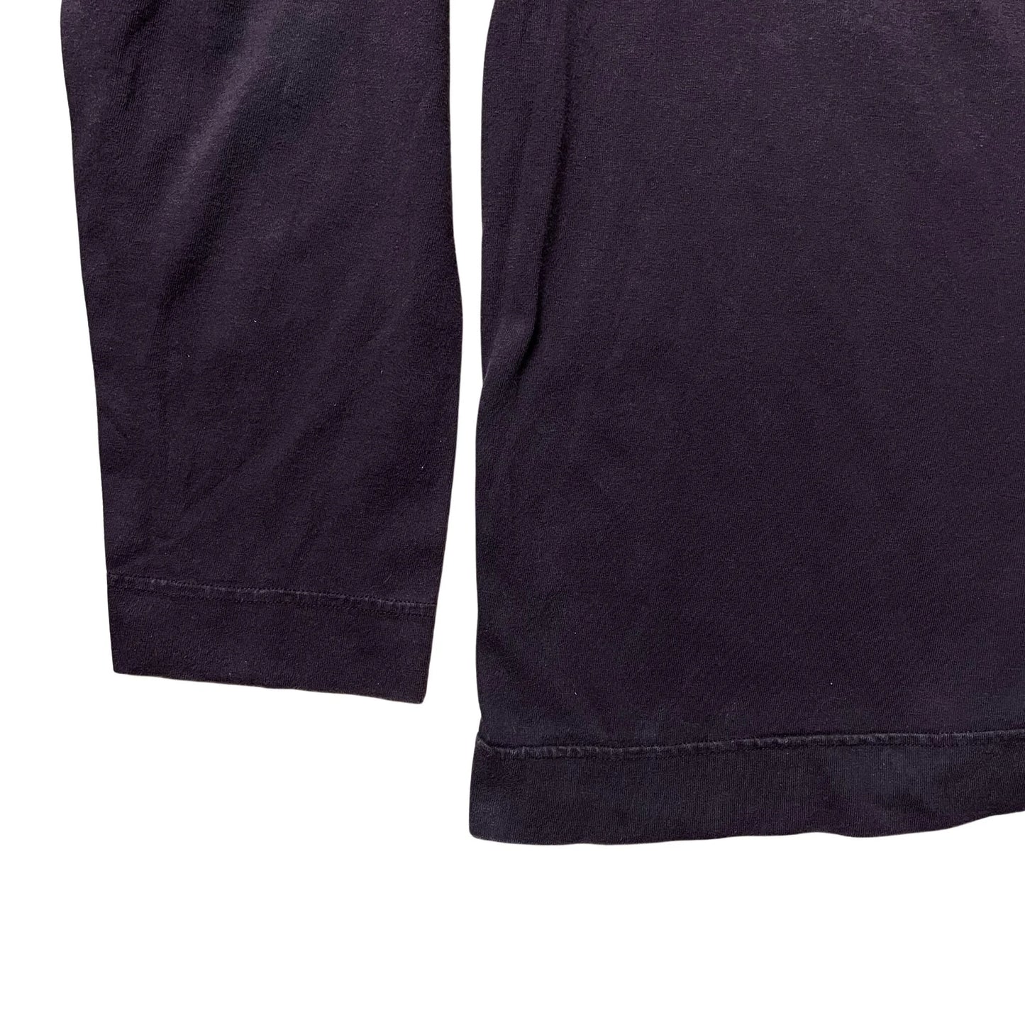 S/S 2000 Wine Red Adhesive Mini Spell-Out Long-Sleeve T-Shirt