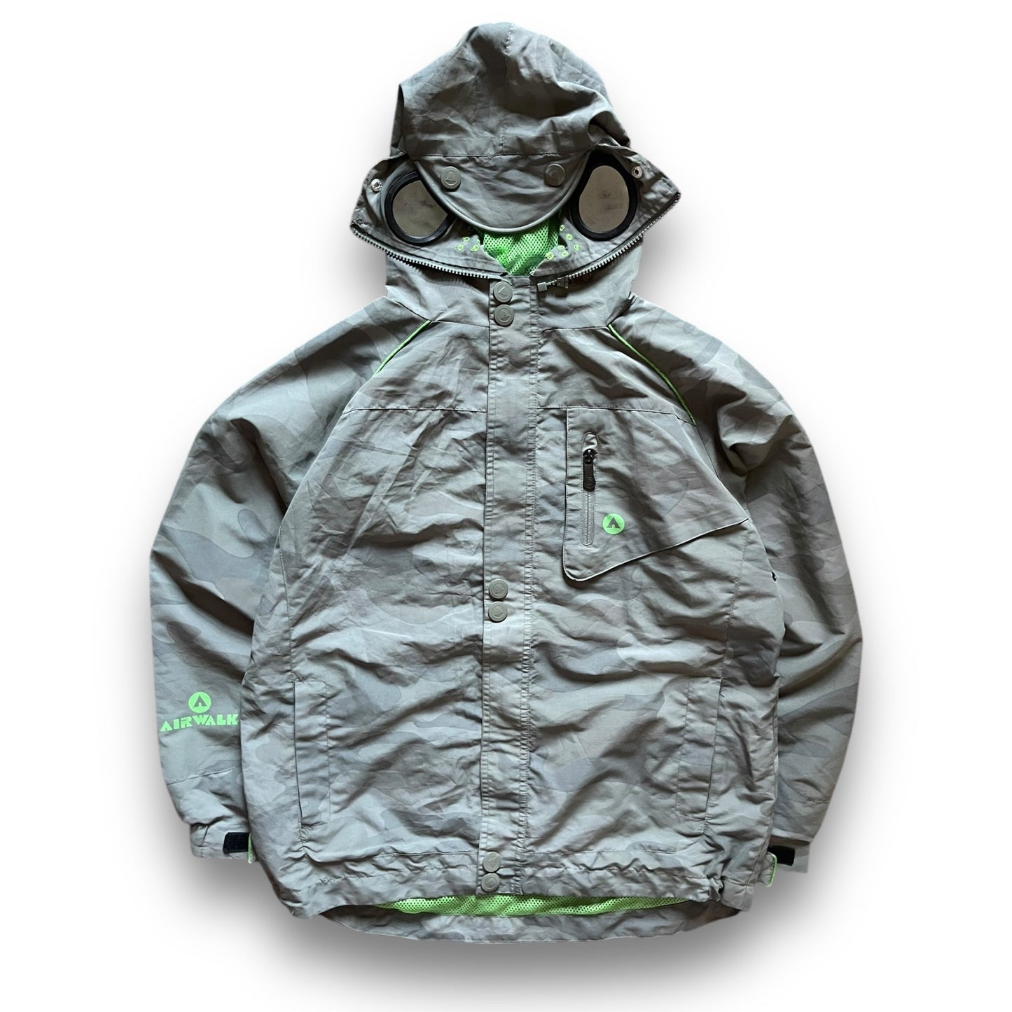 2000's Airwalk Camo Goggle Jacket (S/M) | Default Title, Camo