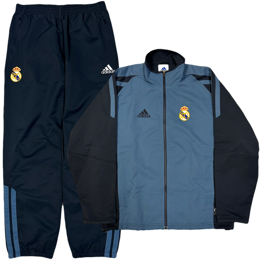 Adidas Real Madrid 2001/02 Tracksuit ( L )