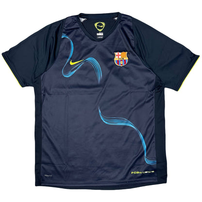 Nike Barcelona 2008/09 Training Shirt In Navy ( L )