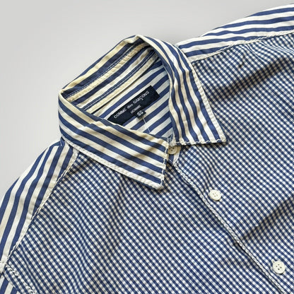 Comme des Garçons Homme 2009 Cotton Shirt S/M | O/S, Blue and White