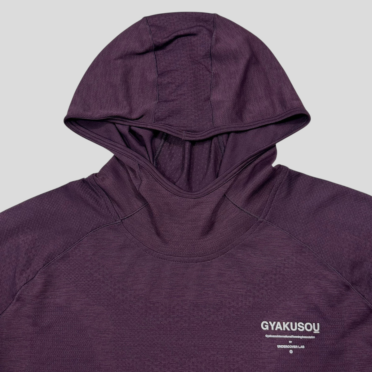 Nike Gyakusou SS17 Aeroreact Running Monks Sweat Map Hoodie - S/M | Medium, Purple