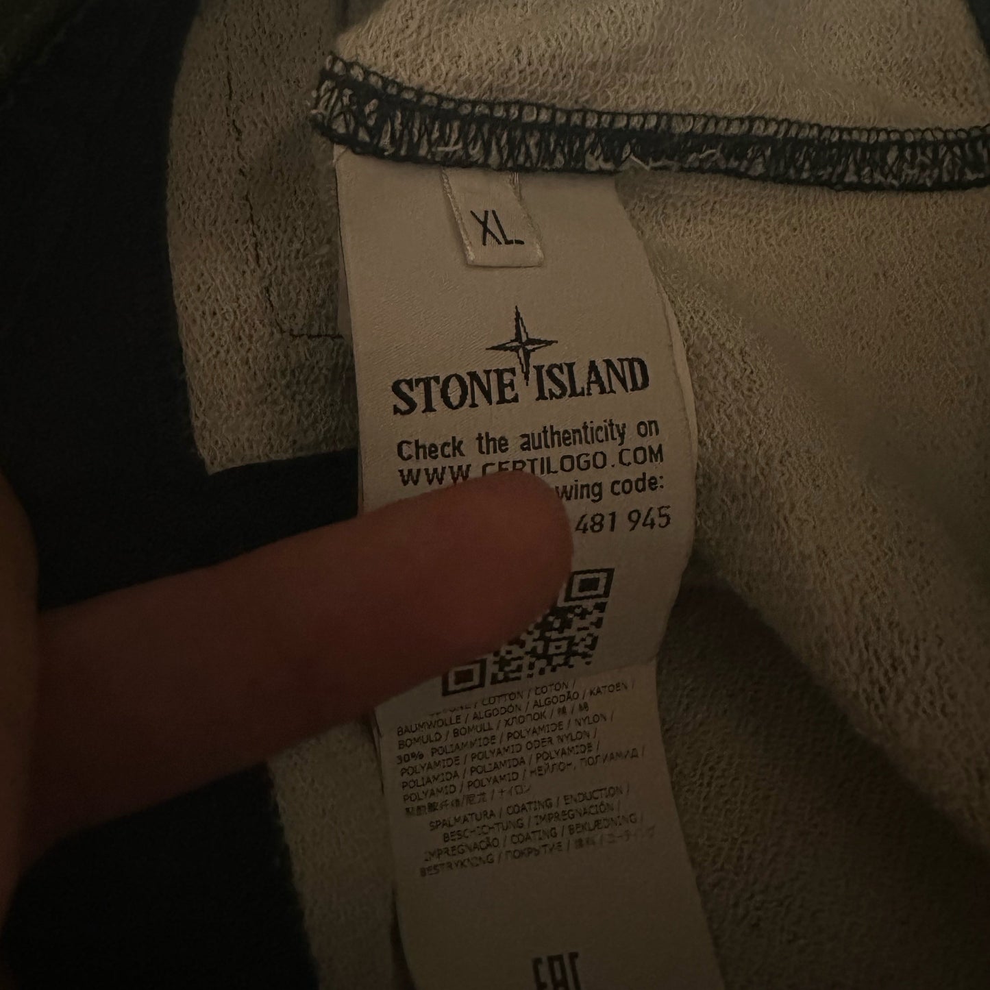 Stone Island Alligator Camo Zip Up Jacket