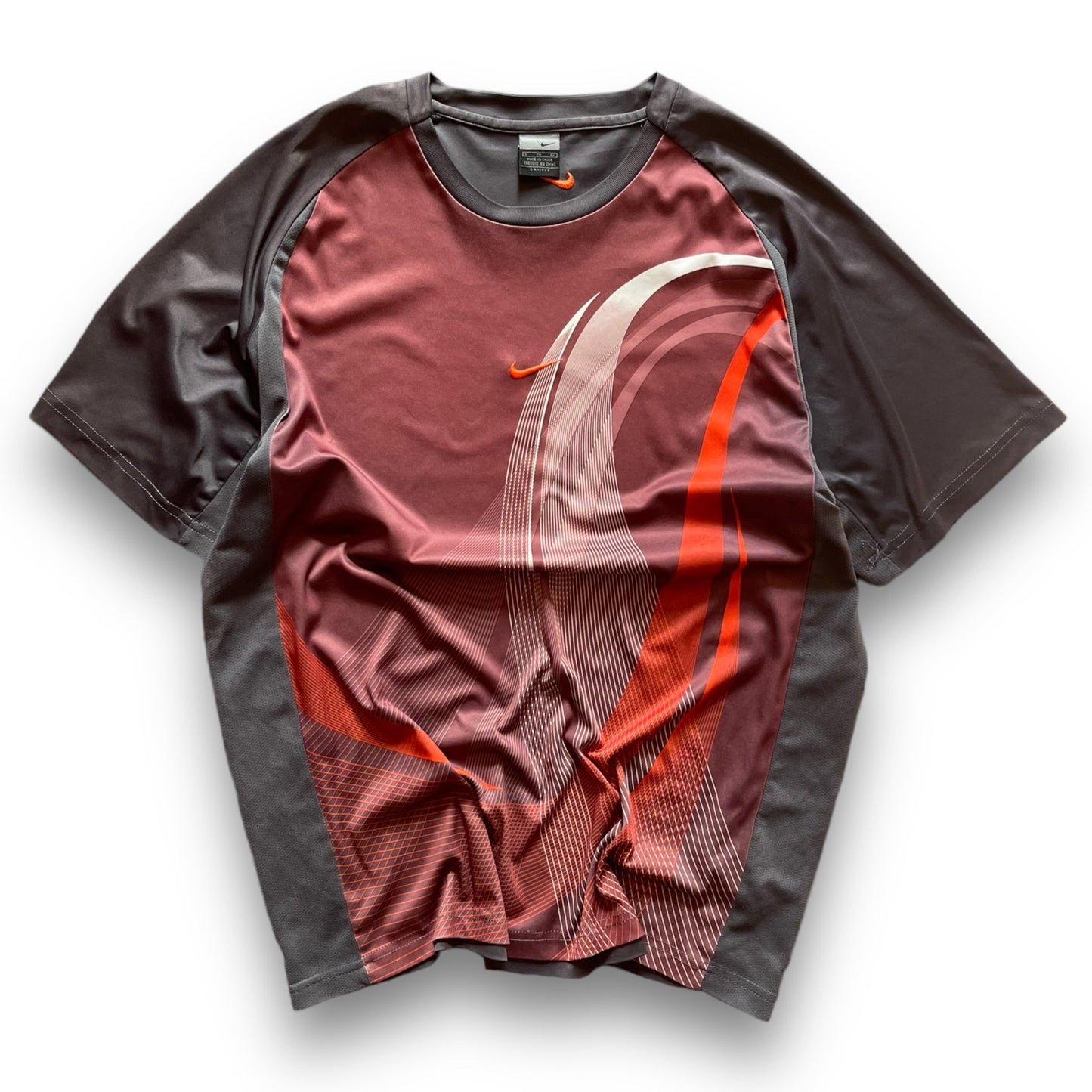 Nike Graphic T-Shirt Brown/Orange (L) | Default Title, Brown