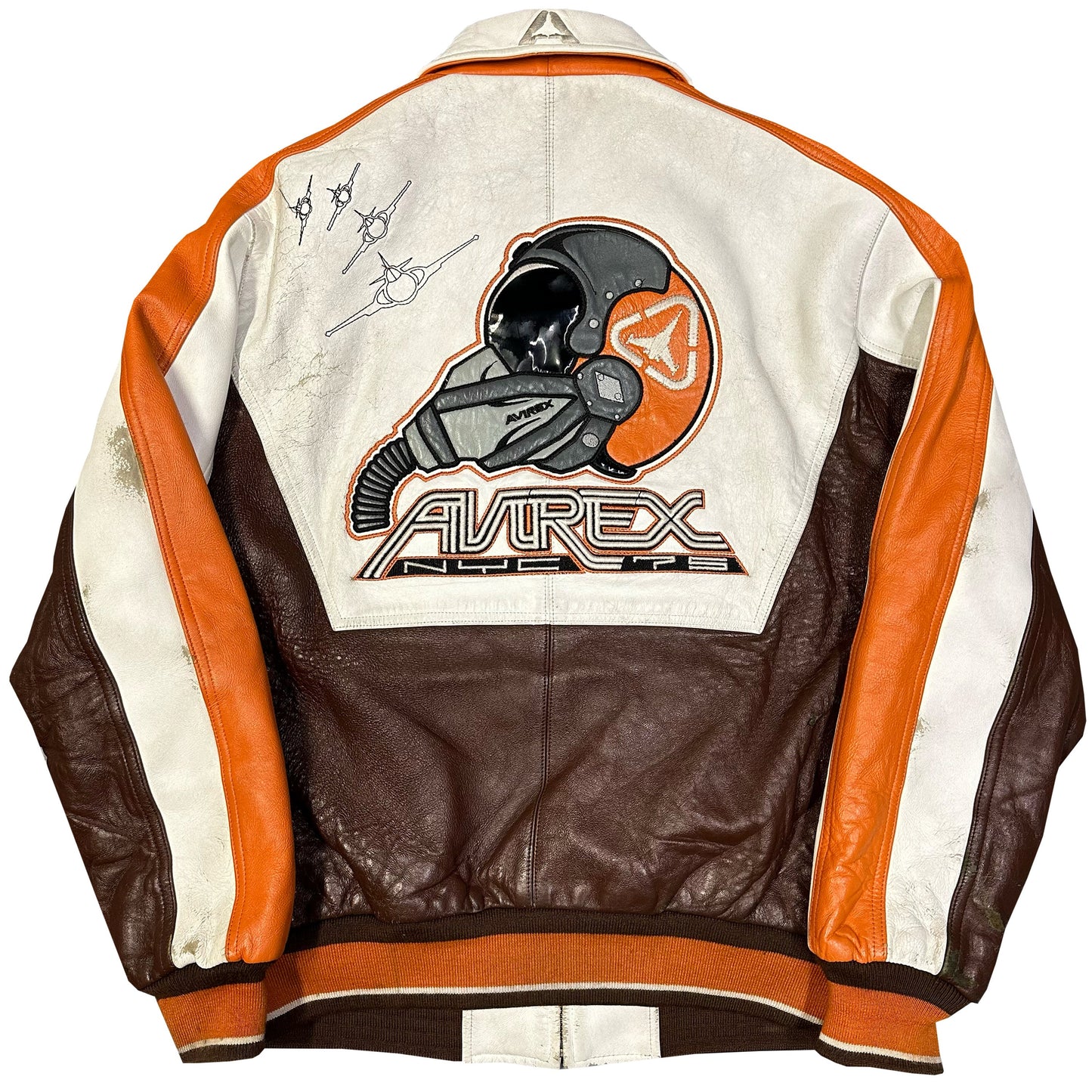 ARCHIVE Avirex Astronaut Leather Jacket ( L )