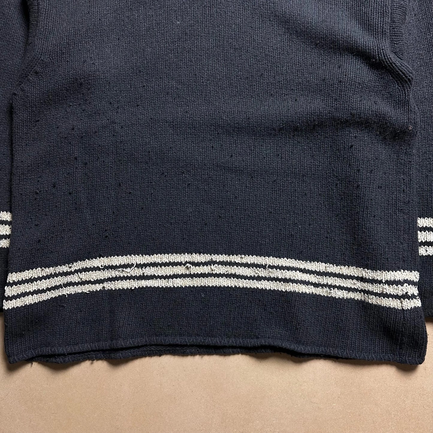 A/W1997 Compass Embroidered Wool Knitted Jumper