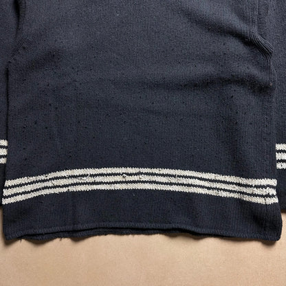 A/W1997 Compass Embroidered Wool Knitted Jumper