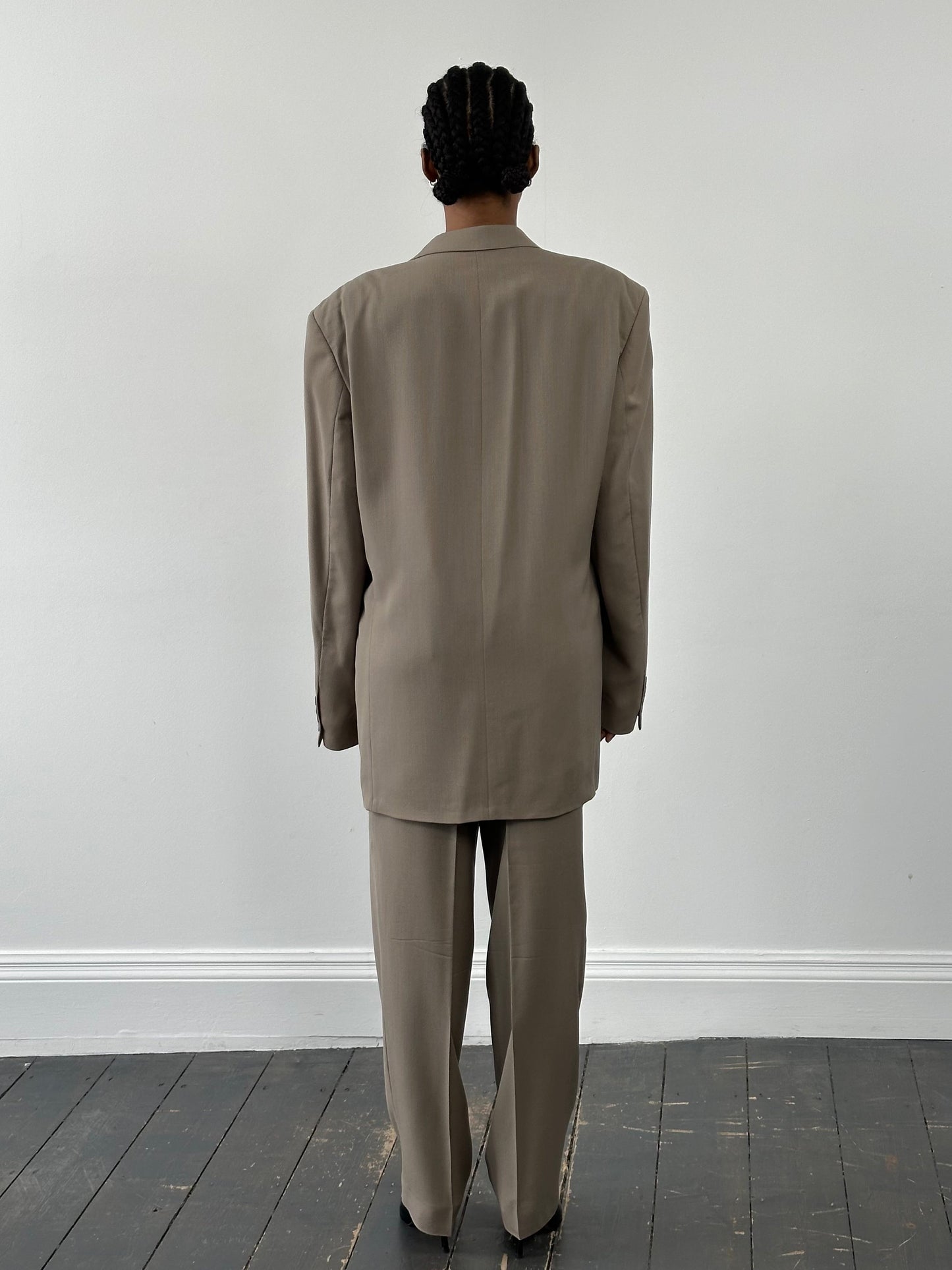 Pierre Cardin 1990s Pure Wool Single Breasted Suit - 42L/W34