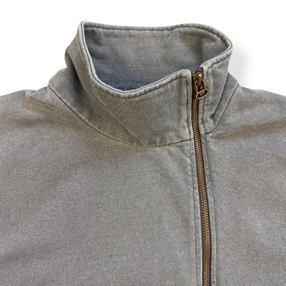 2000's Hugo Boss 'Orange' Off-centre Zip Jumper (L) | Large, Orange