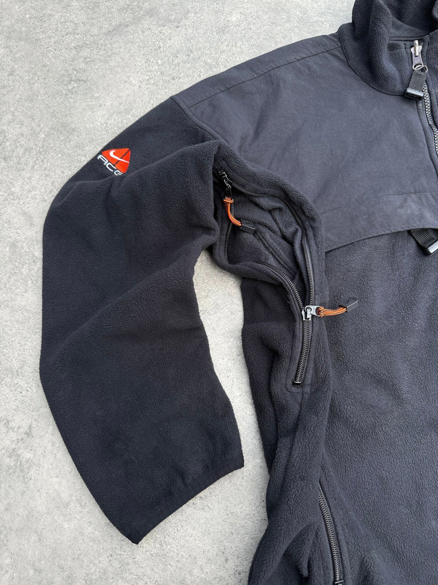 nike acg 1998 polartec heavyweight fleece jacket (l) | Default Title, Multicoloured