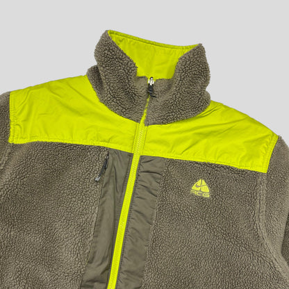 Nike ACG FW07 Reversible Nylon Panelled Fleece - M/L | Default Title, Multicoloured