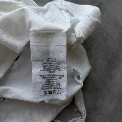 ARMANI DISTRESSED T-SHIRT | O/S, Red