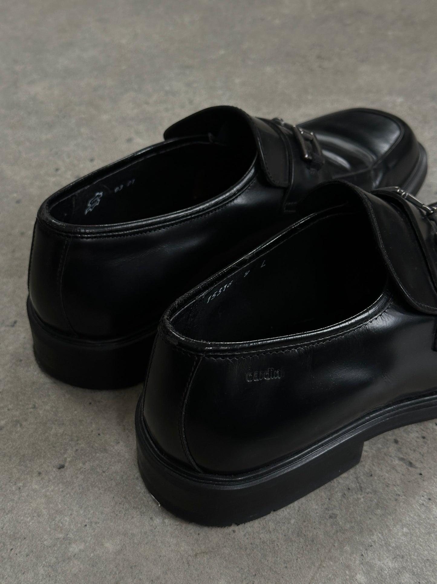 Pierre Cardin Leather Horsebit Loafers - UK 9