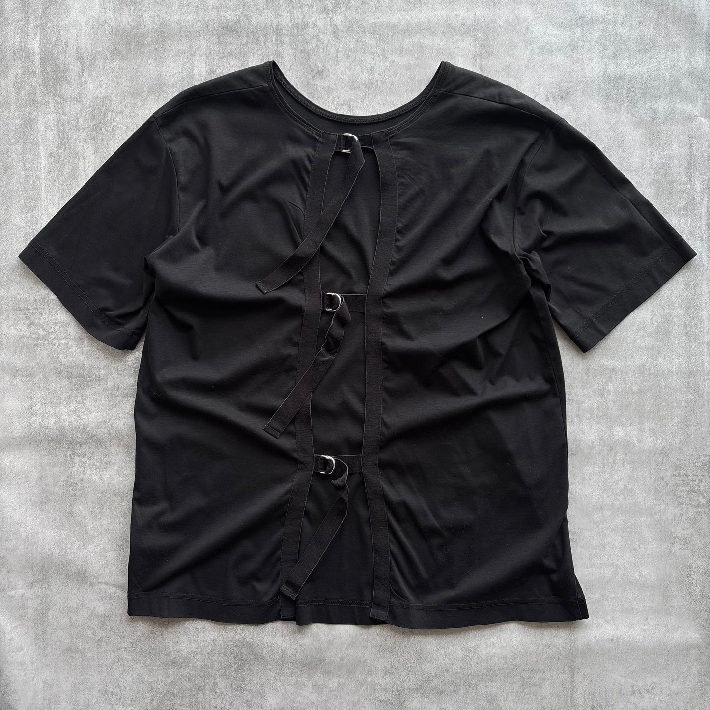 DIESEL CORSET T-SHIRT | O/S, Black